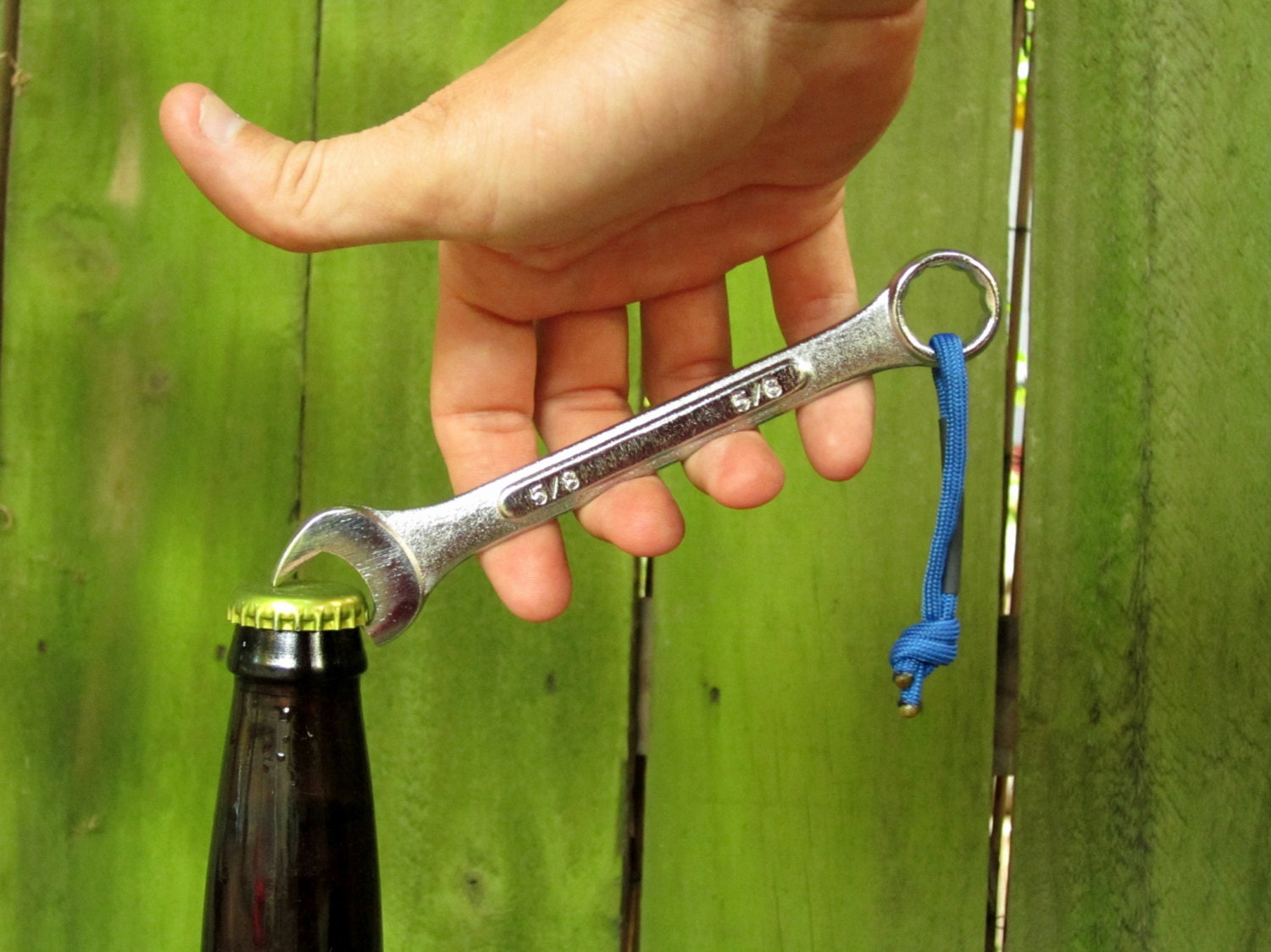The Bottle Wrench Bottle Opener - Original - Blue