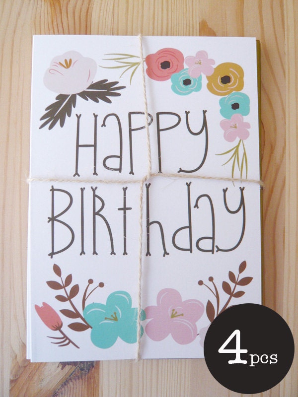 Card Pack - Birthday card - Greeting Card - Note Card - Cards
