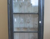 Reclaimed Wood Display Cabinet using 19th Century Eastern Ontario Materials