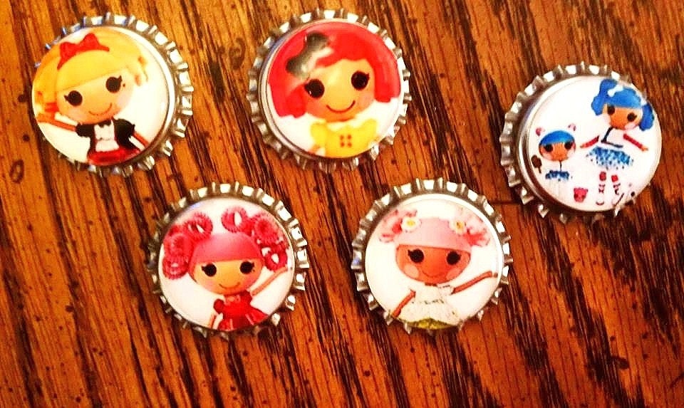 Bottle Cap Magnets Refrigerator Bottlecap  Fridge Multiple Designs