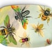 Bees - antique artwork of insects on 10 x 14 Melamine Platter