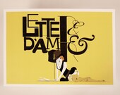 Tiffany in Letters of Love, Lettere d'Amore - Print