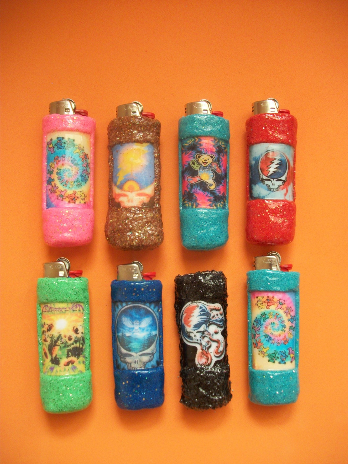 Grateful Dead Lighter Cases 2 for 10
