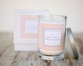 Grapefruit & Mangosteen Luxury Frangrant Soy Candle