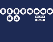 Classic Gamers Code T-Shirt Funny Video Games Contra Kanomi Geekery Geek Nerd Gamer Gaming Tee Shirt Tshirt Mens Womens Kids S-3XL