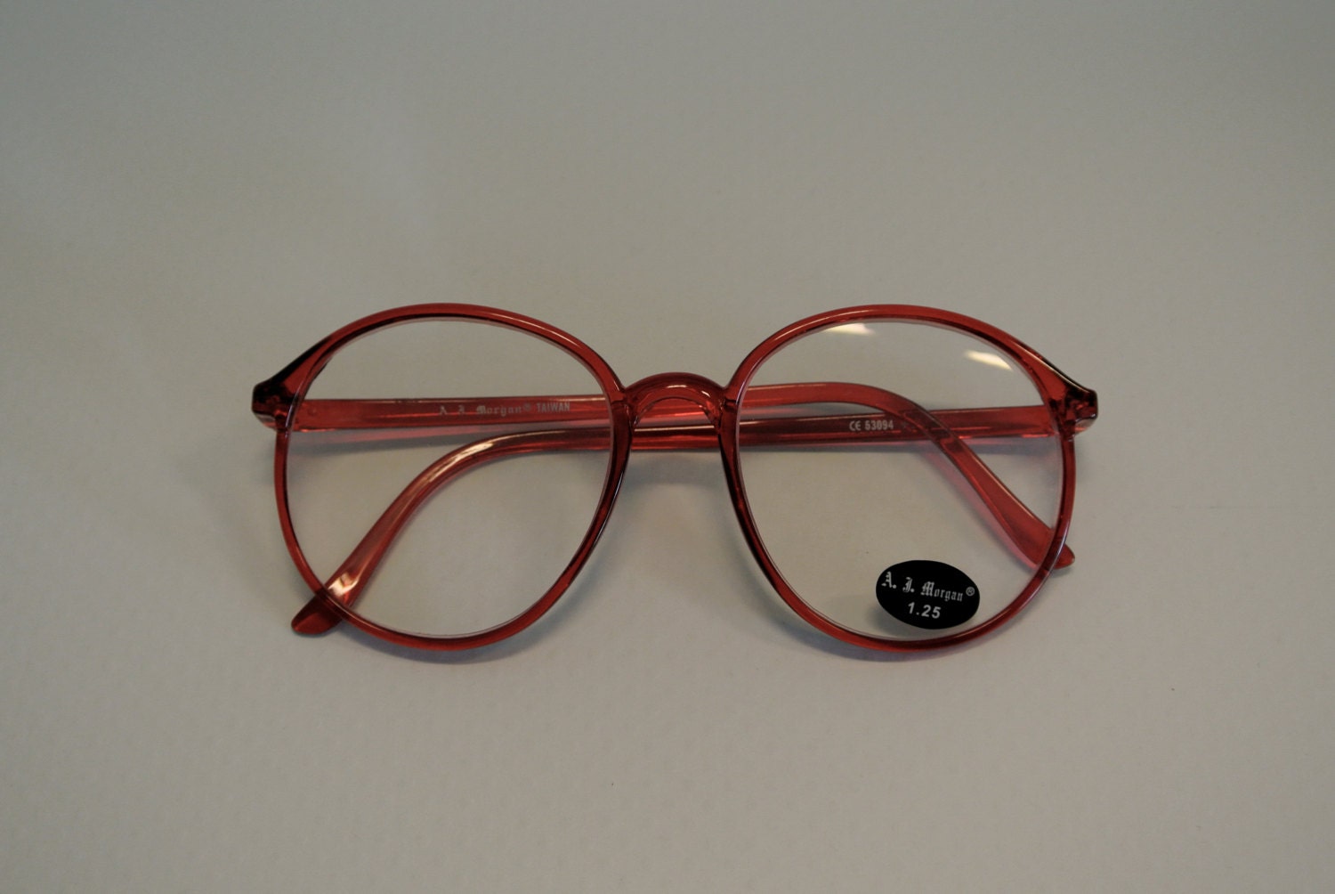 Too Cool for School Reading Glasses - Cherry Red - 1.25 Strength