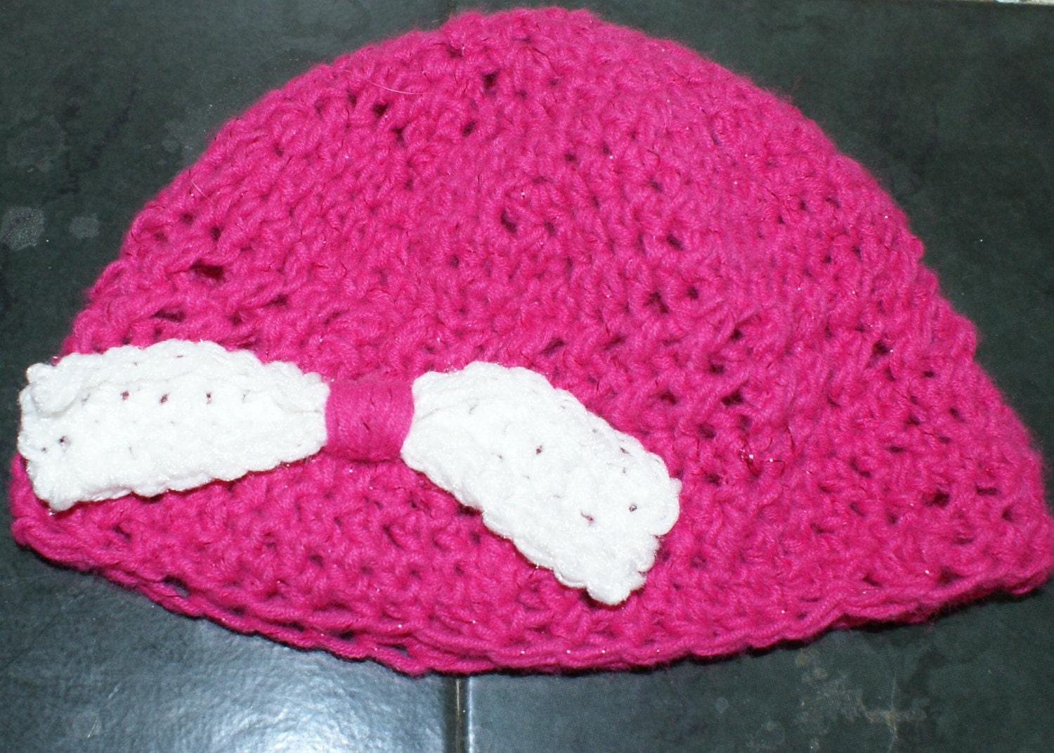 Pink Baby Girl Hat, Crochet Baby Cloche, Baby Sock Cap, Infant Beanie, Baby Winter Hat, Baby Snow Hat, Crochet Cloche, Pink Toddler Cap