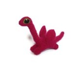 Needle Felted Dragon, Miniature Wyvern Soft Sculpture ('Vetiver')