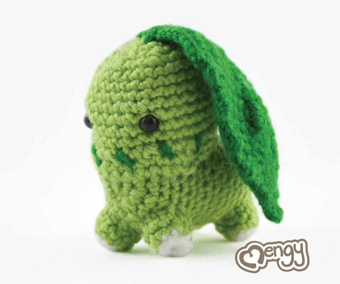Leaf Dinosaur Amigurumi