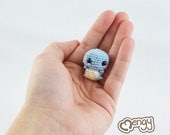 Baby Water Turtle Mini Amigurumi