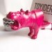 Custom Color Hippo Toy Animal Business Card Holder // Unique, personalized gift idea