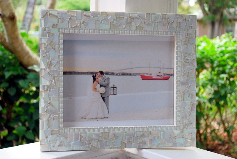 Wedding Picture Frame, Mosaic