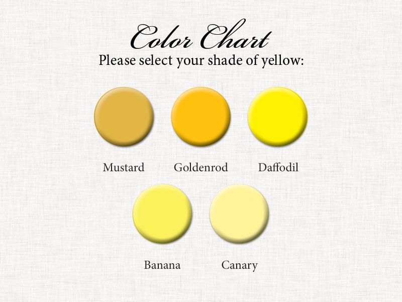 Yellow Buffet Labels - PRINTABLE - 8 Elegant (Candy, Dessert, Popcorn, Snack, Ice Cream, Cookie...) Buffet Labels