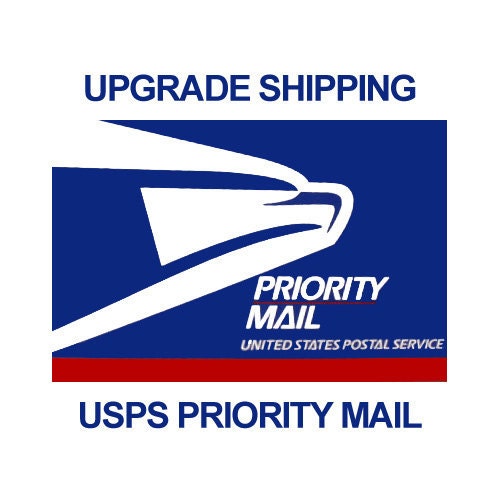Upgrade to priority mail shipping