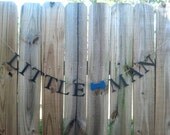 LITTLE MAN party banner