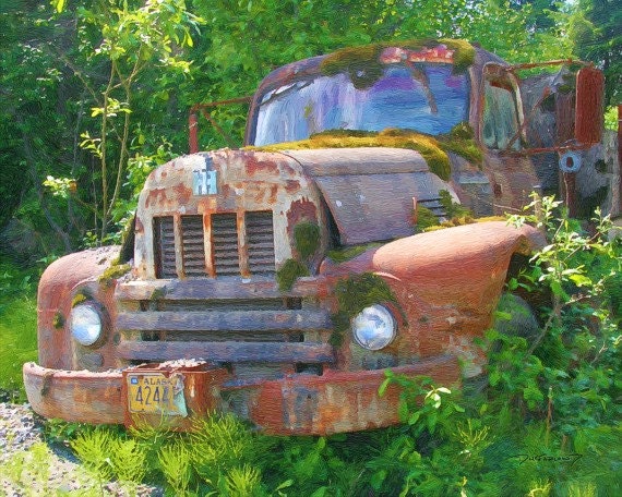 Jigsaw Puzzle "Old Truck" 16x20 500 pieces