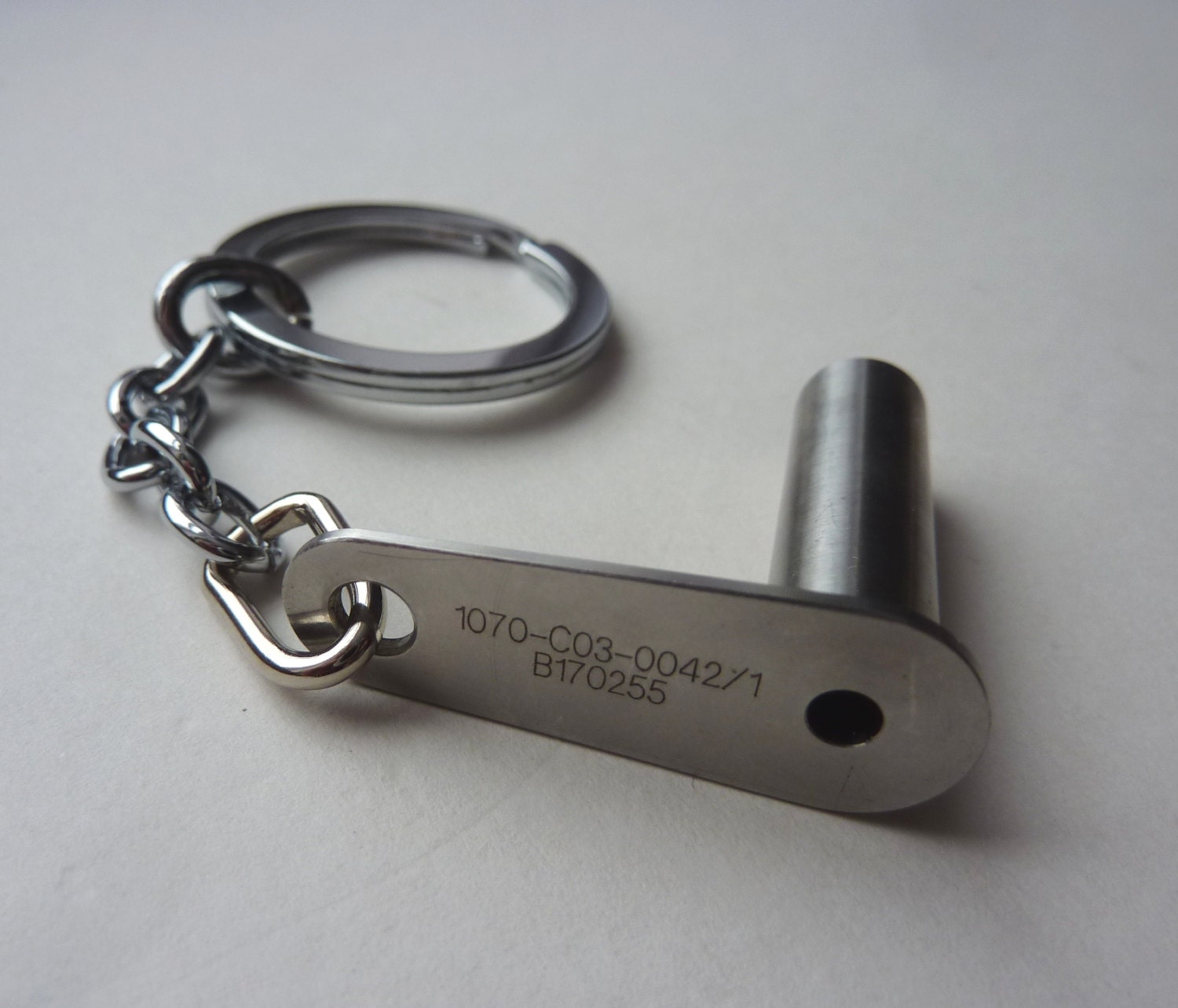 Honda F1 racecar keyring - 1 off design - Formula 1 keychain for the man that has everything