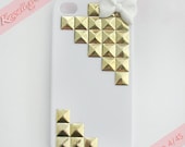 MADE TO ORDER Sweet Studs Decoden iPhone 4 4S 5 Phone Case
