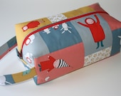 Large Box Bag - Knitting Project Bag - Creative Thursday's "Meet the Gang"