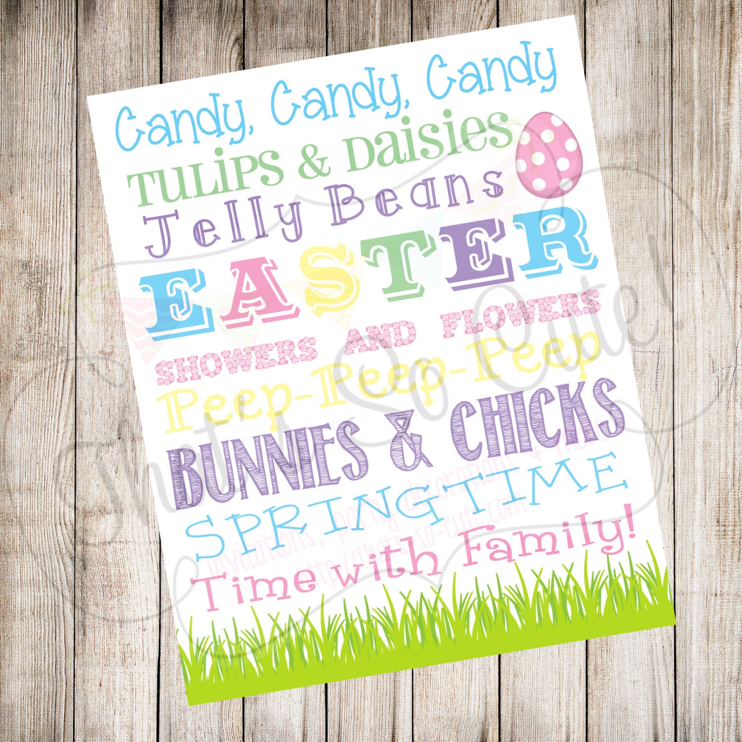 Easter Subway Art- Instant Download 8x10 Il_170x135