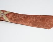 1950s Copper and Gold Tie by Bond