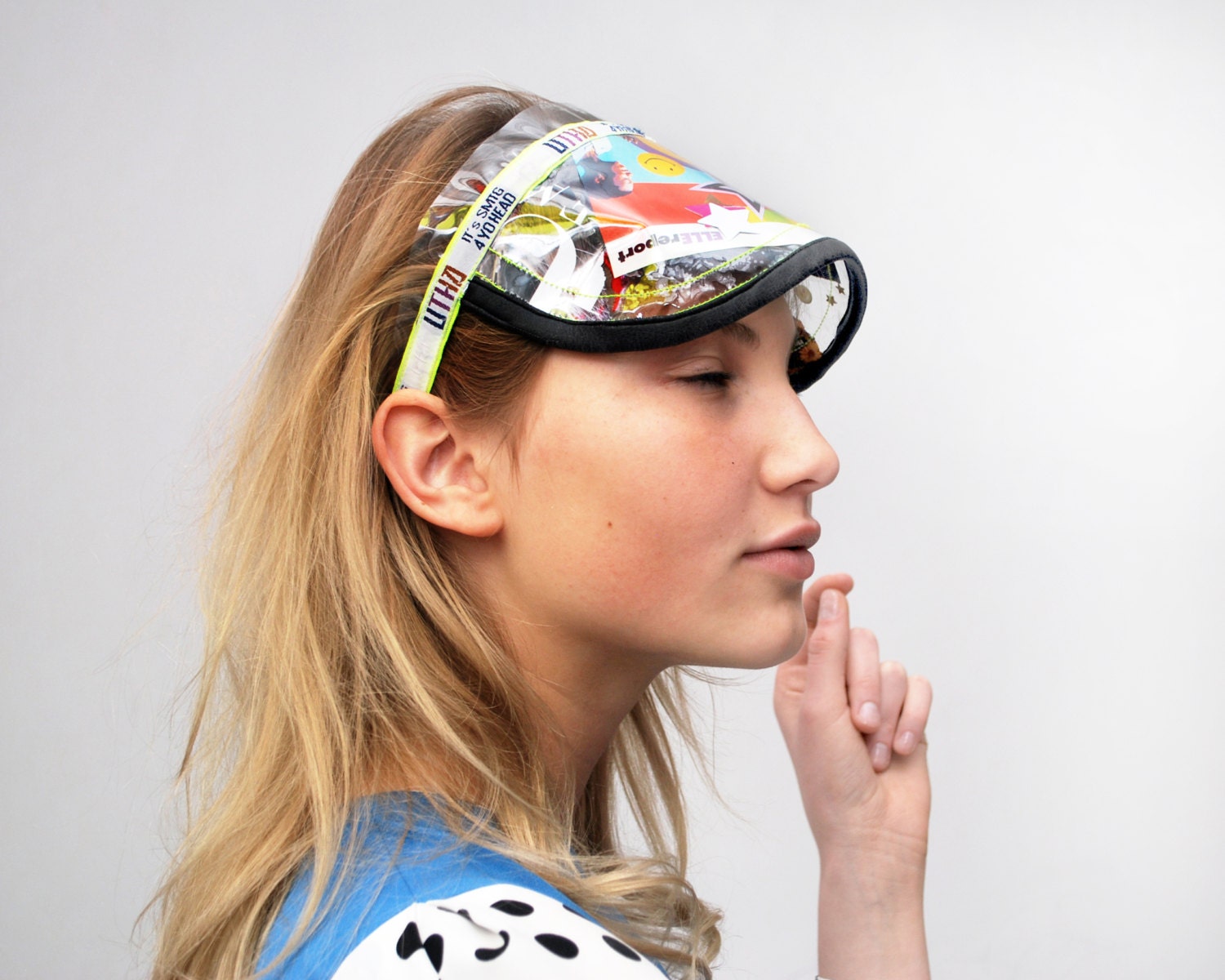UTHA Fashion visor headband   Plastic Sun Visor
