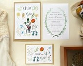 the Gorilla House Proposal custom wedding invitations
