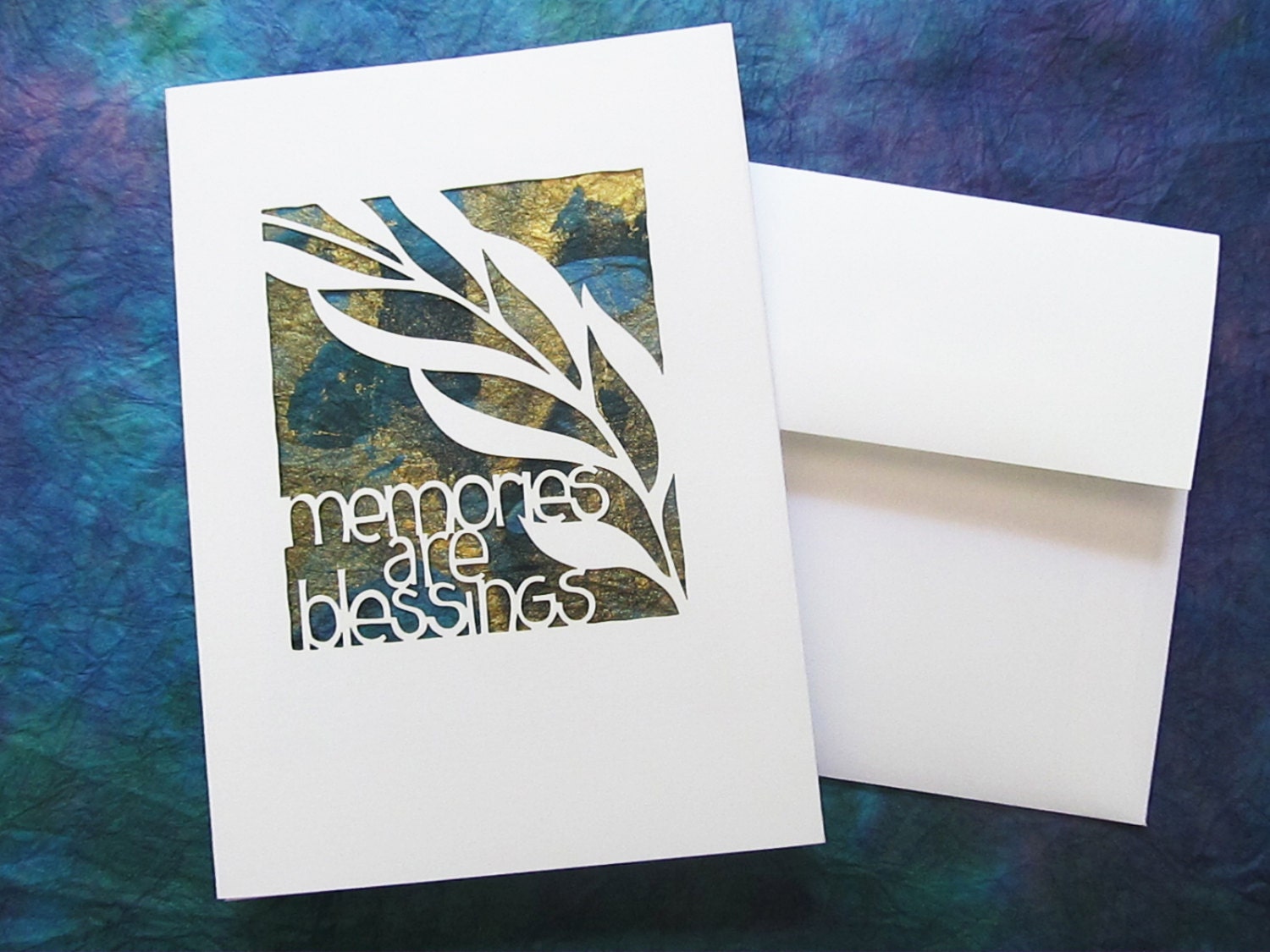 Jewish Condolence Card Papercut Jewish Greeting Card