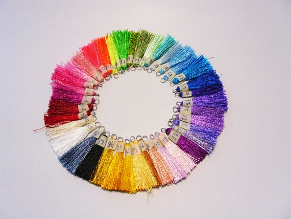 25pcs Silk Tassels Jewelry tassels Decorative Trim