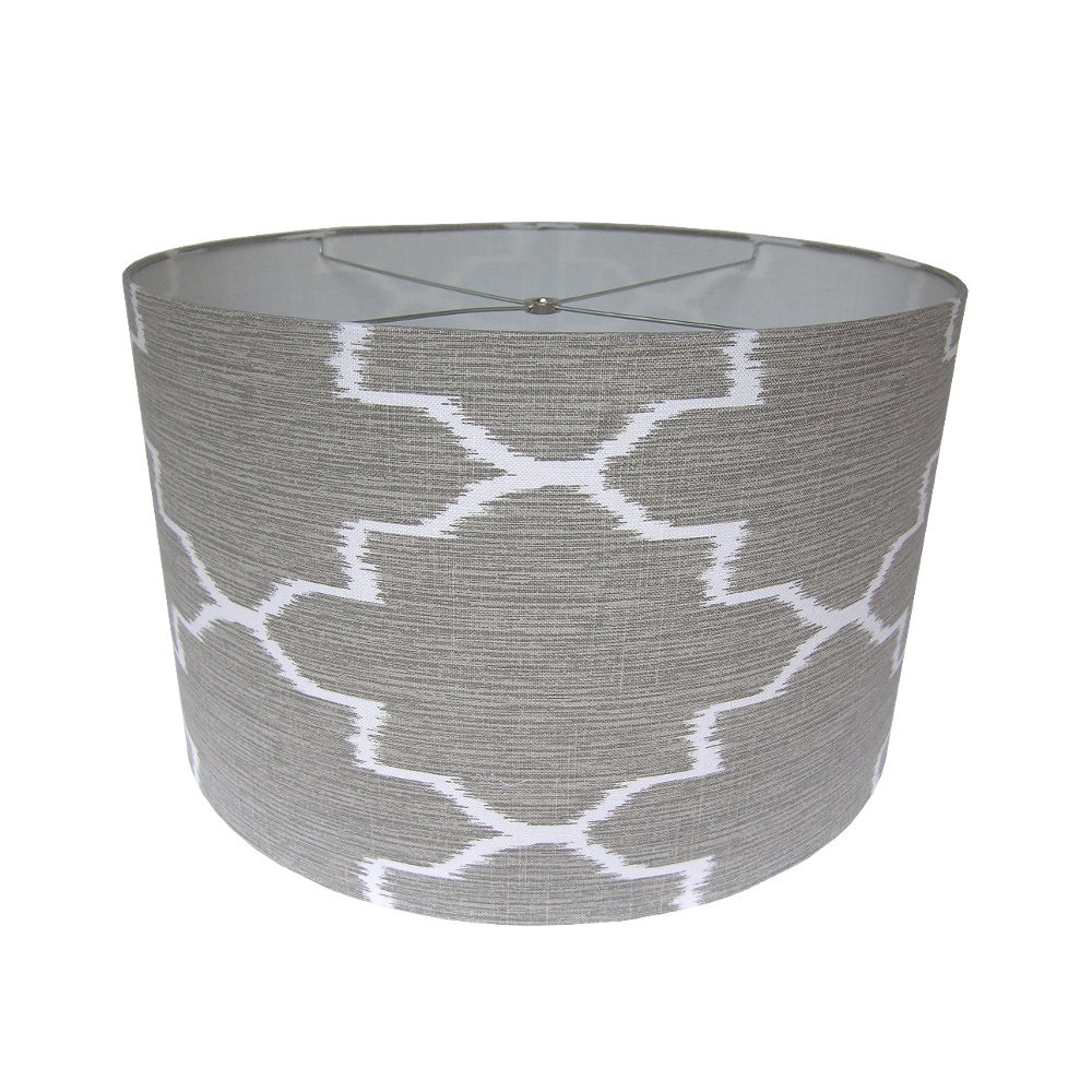Drum Pendant Shade Dining Table Shade Large Lamp Shade Made to Order