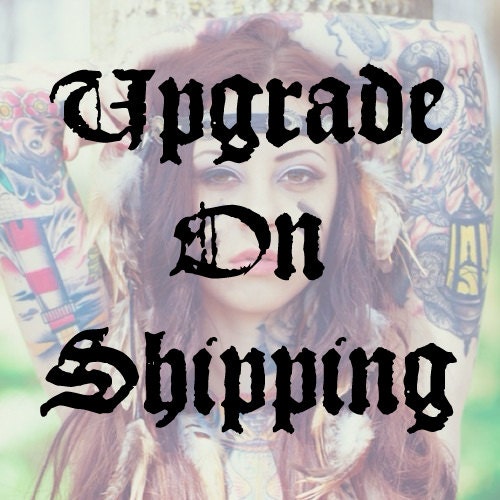 Upgrade on SHIPPING (with tracking number)