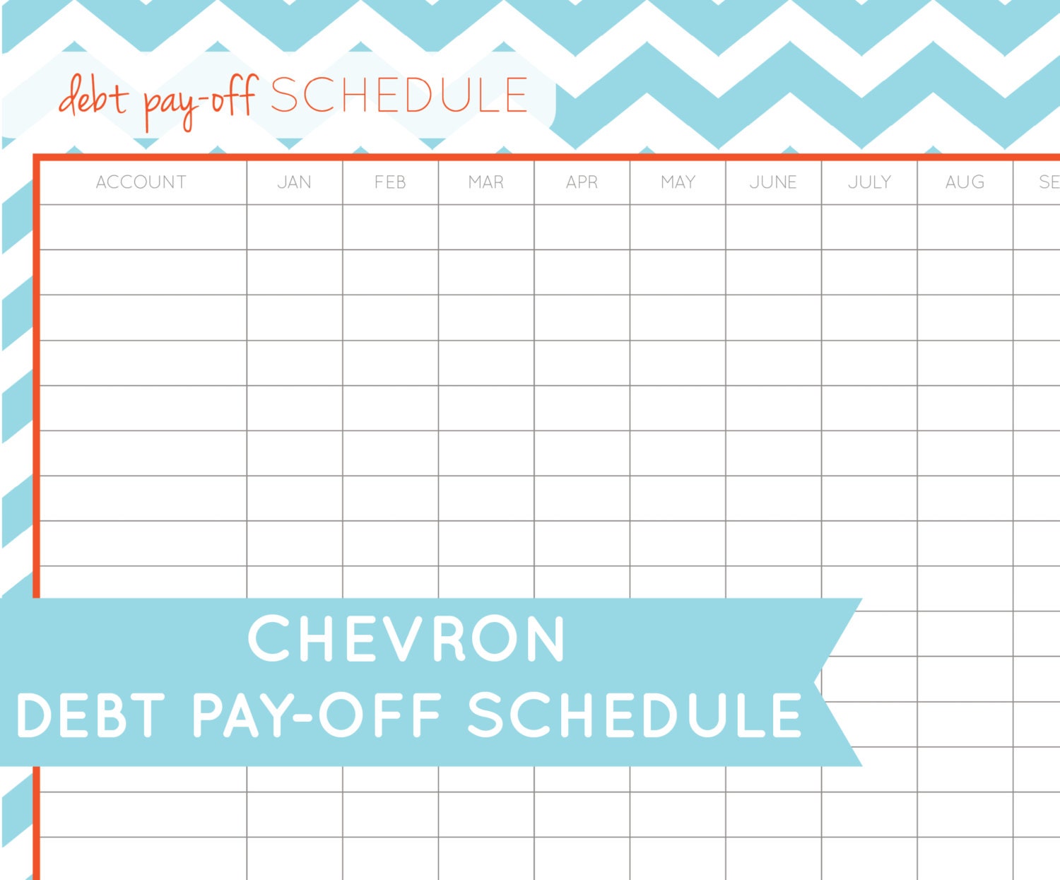 Debt Payoff Schedule