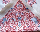 Set of 4 Vintage Folkloric Napkins