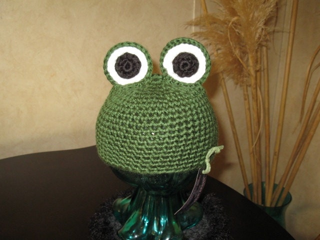 Frog Hat 0 to 3 Months