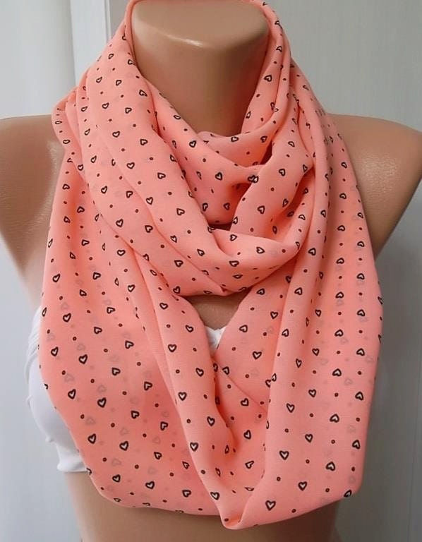 Circle Scarf  Infinity Scarf  Tube scarf... It made with good quality CHIFFON fabric