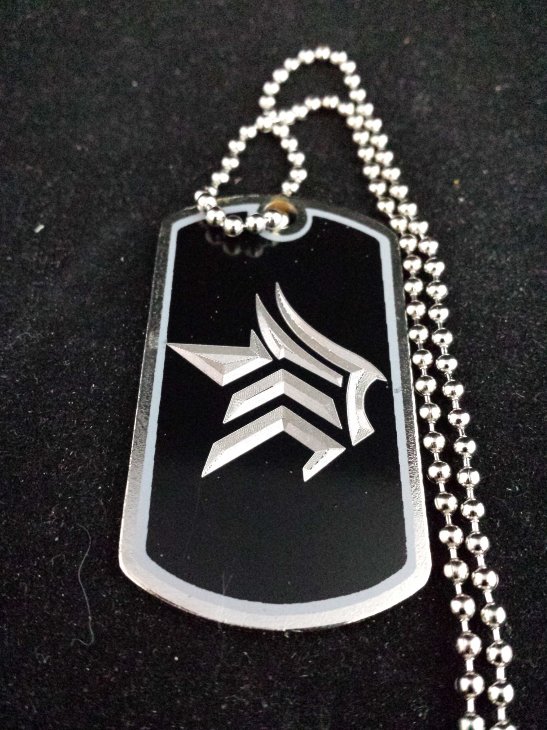 MASS EFFECT RENEGON Dogtag w/ Ball Chain