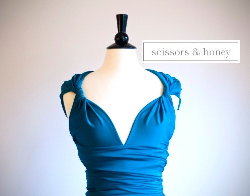 MALLORY G's bridesmaids - Custom Listing - ADD 1 Knee Length Convertible Dresses and Bandeaus to the Group Order in Mallard for Event 9-7-13