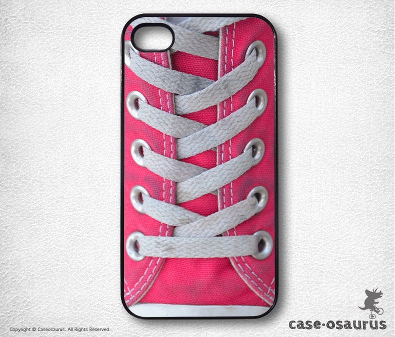 Pink Sneaker iPhone Case -- cover for iPhone 4/4S or iPhone 5