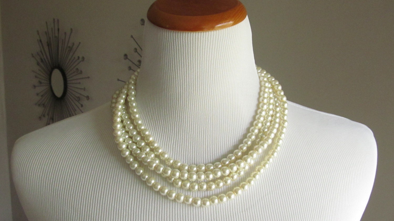 Pearl Necklace / Bridal Necklace / Stephanie