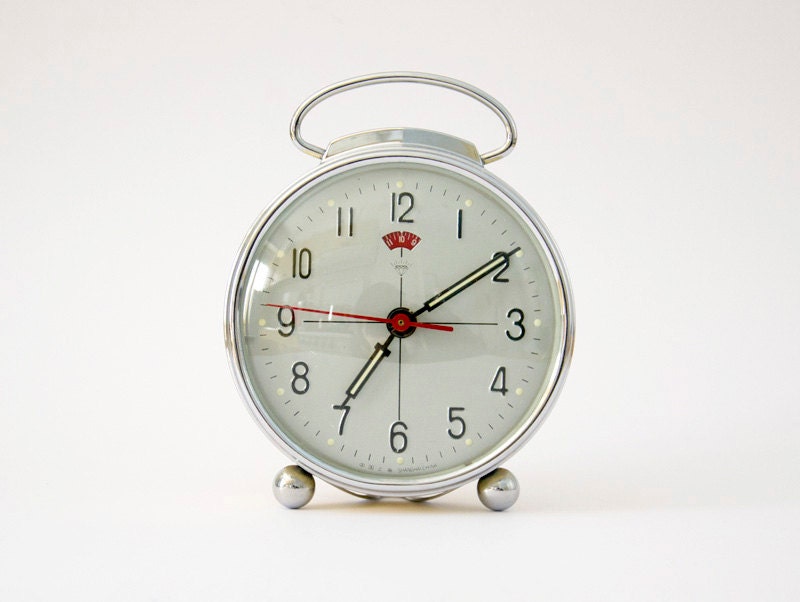 Original Vintage Chinese Alarm clock 1970s