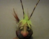 BEANOE OOAK Fairy friend pet art doll sculpture critter fae pixie