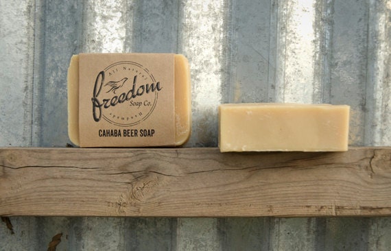 Cahaba Beer Soap, Palm Oil Free Soap, Vegan Soap, Handmade Soap, Cold Process Soap