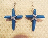 Crosses of blue