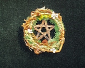 Small Woodland Pentacle Wreath 2