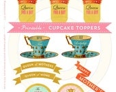 Printable cupcake TOPPERS Mother's Day INSTANT DOWNLOAD Il_170x135