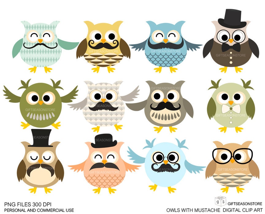 clip art owl with glasses - photo #42