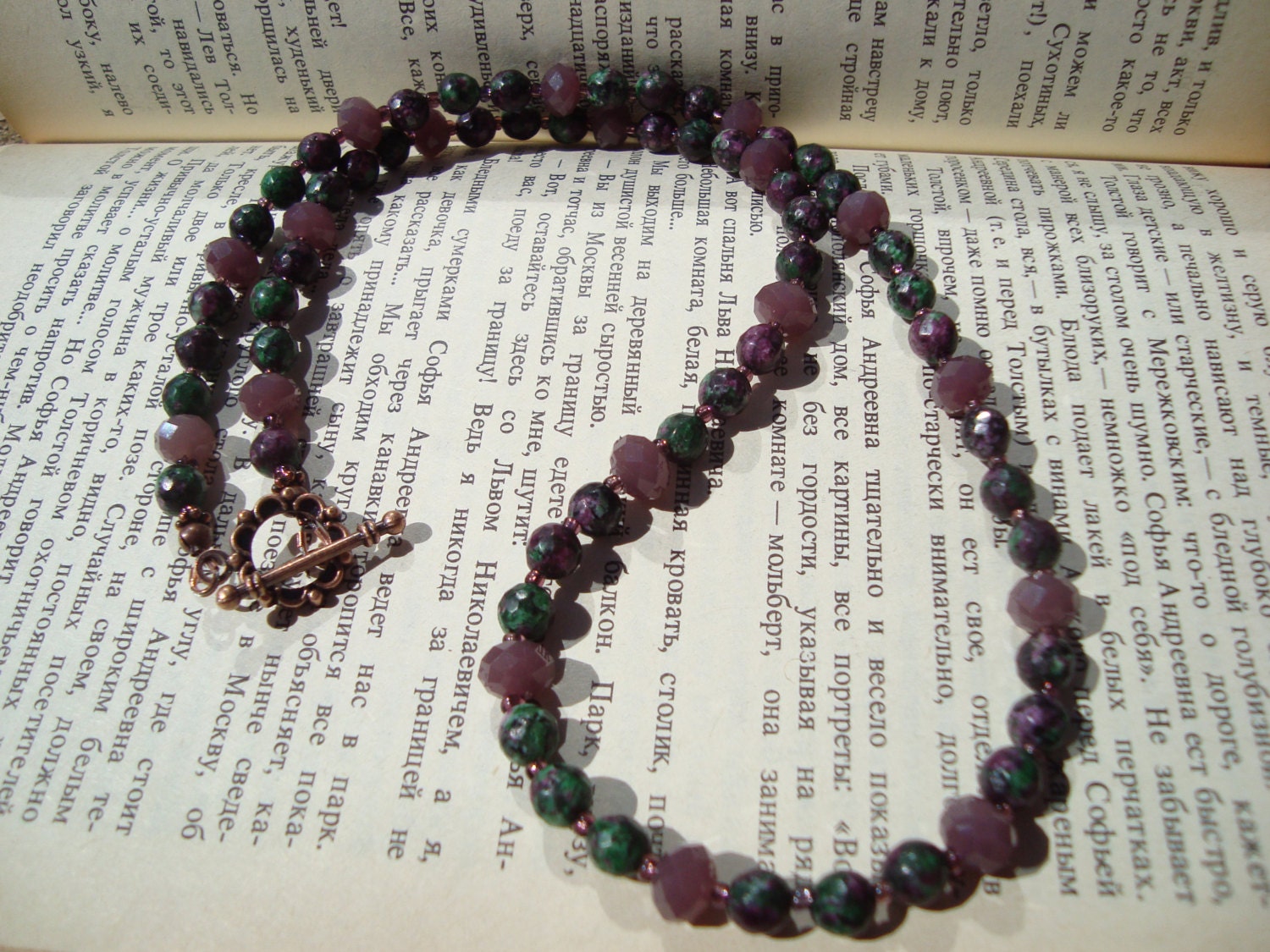 Fields of Lilac Necklace