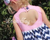 Girls summer dress "Sweet Georgia" boutique hand made 12-18 month to 6T...Love Tay Boutique