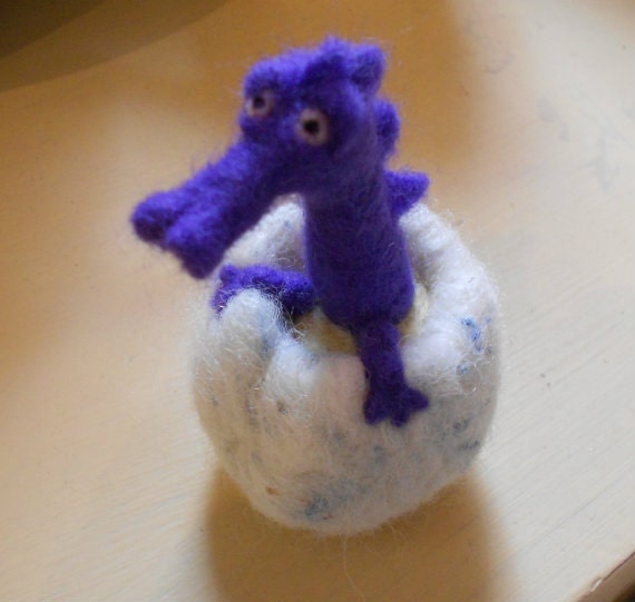 Needle felt Dragon Hatchling