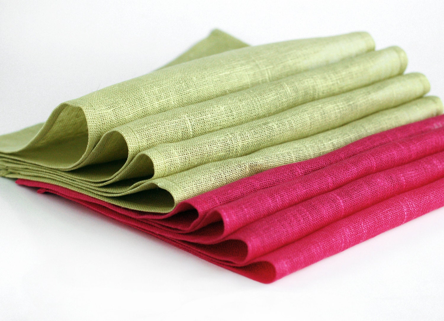 Linen napkins, set of 8